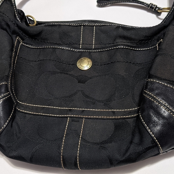 Black Coach Purse - Picture 3 of 7